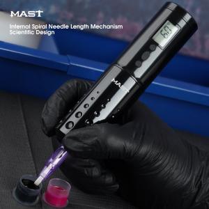 Mast Lancer Wireless Rotary Tattoo Pen Machine - BK/RD