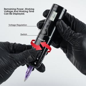 Mast Lancer Wireless Rotary Tattoo Pen Machine - BK/RD