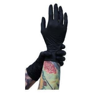 The Signature - Black Nitrile Gloves 100pcs - S,M,L,XL