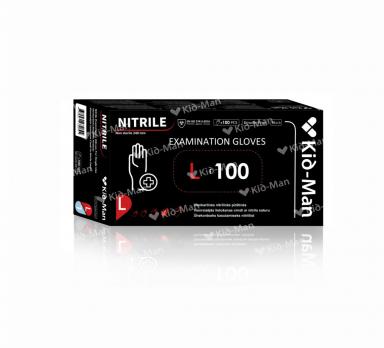 Black Disposable Nitril Gloves - S/M/L/XL - 100pcs/box