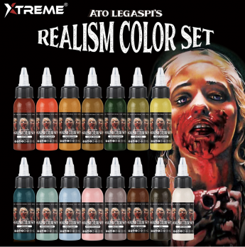 Xtreme Tattoo Ink Realism Color Set - 15 x 30ml