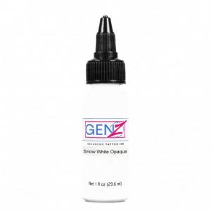 GEN-Z - Snow White Opaque Tattoo Ink - 30 ml