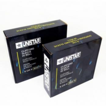 Unistar - Clipcord sleeves roll - 366 m.