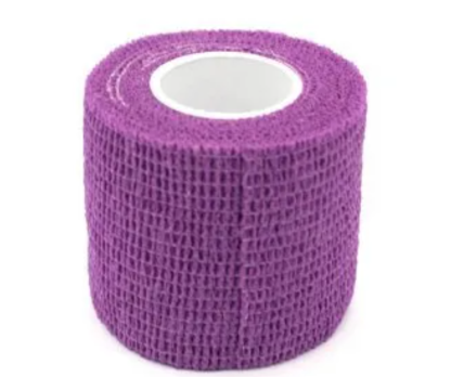Бандаж за ръкохватка - 5см - тъмно лилав