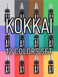 KOKKAI 12 X 15ml. COLOR SET 