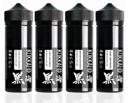 KOKKAI - Graywash Set - 4 X 120ml / 4 X 240ml