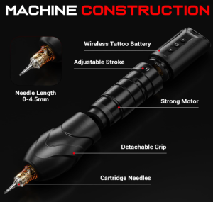 KRONOS 402 Wireless Tattoo Pen Machine