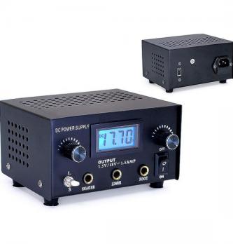 Tattoo Digital LCD Dual Power Supply